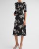 Teri Jon by Rickie Freeman Women's Embellished Floral Cocktail Midi Dress - 4