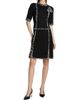 Teri Jon by Rickie Freeman Women's Floral-Trim Corsage Cocktail Dress - 2