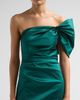 Teri Jon by Rickie Freeman Women's One Shoulder Ruched Taffeta Gown - 5