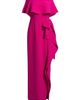 Teri Jon by Rickie Freeman Women's Ruffled Bow-Detail Off-the-Shoulder Gown - 1