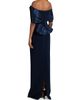 Teri Jon by Rickie Freeman Women's Tafetta Off-The-Shoulder Crepe Column Gown - 5