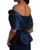 Teri Jon by Rickie Freeman Women's Tafetta Off-The-Shoulder Crepe Column Gown - 6