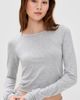 Éterne Éterne Baby Tee Heather Grey - 2