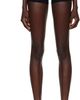 ÉTERNE ÉTERNE Black High Waisted Boy Shorts - 1