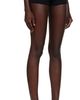 ÉTERNE ÉTERNE Black High Waisted Boy Shorts - 2