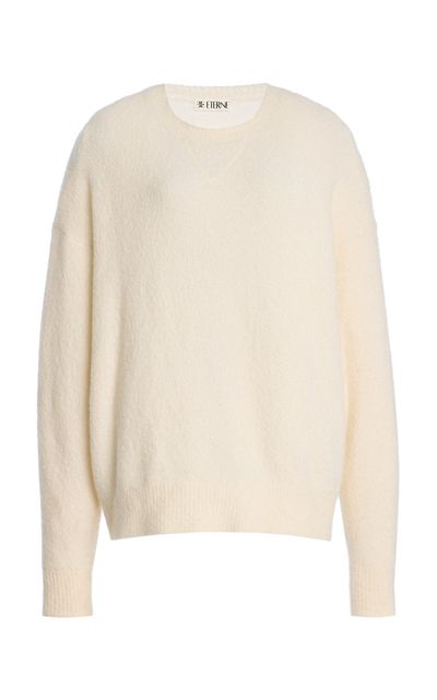 Éterne Éterne Brock CashmereBlend Sweater White S/M