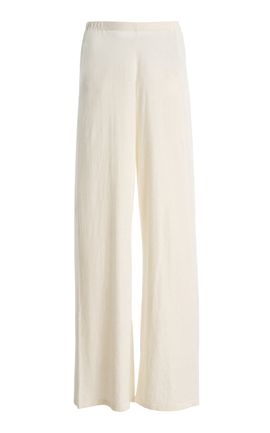 Éterne Éterne Cotton LowWaist Flared Pants