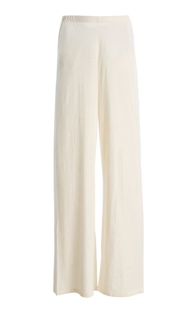 Éterne Éterne Cotton LowWaist Flared Pants