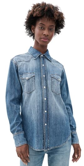 Éterne Éterne Ellis Shirt Medium Indigo