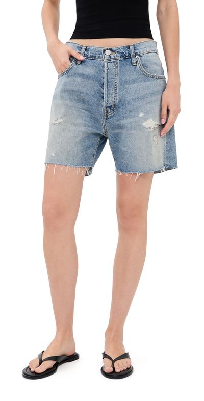 Éterne Éterne Emmett Boyfriend Shorts Light Indigo