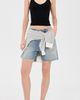 Éterne Éterne Emmett Boyfriend Shorts Light Indigo - 5