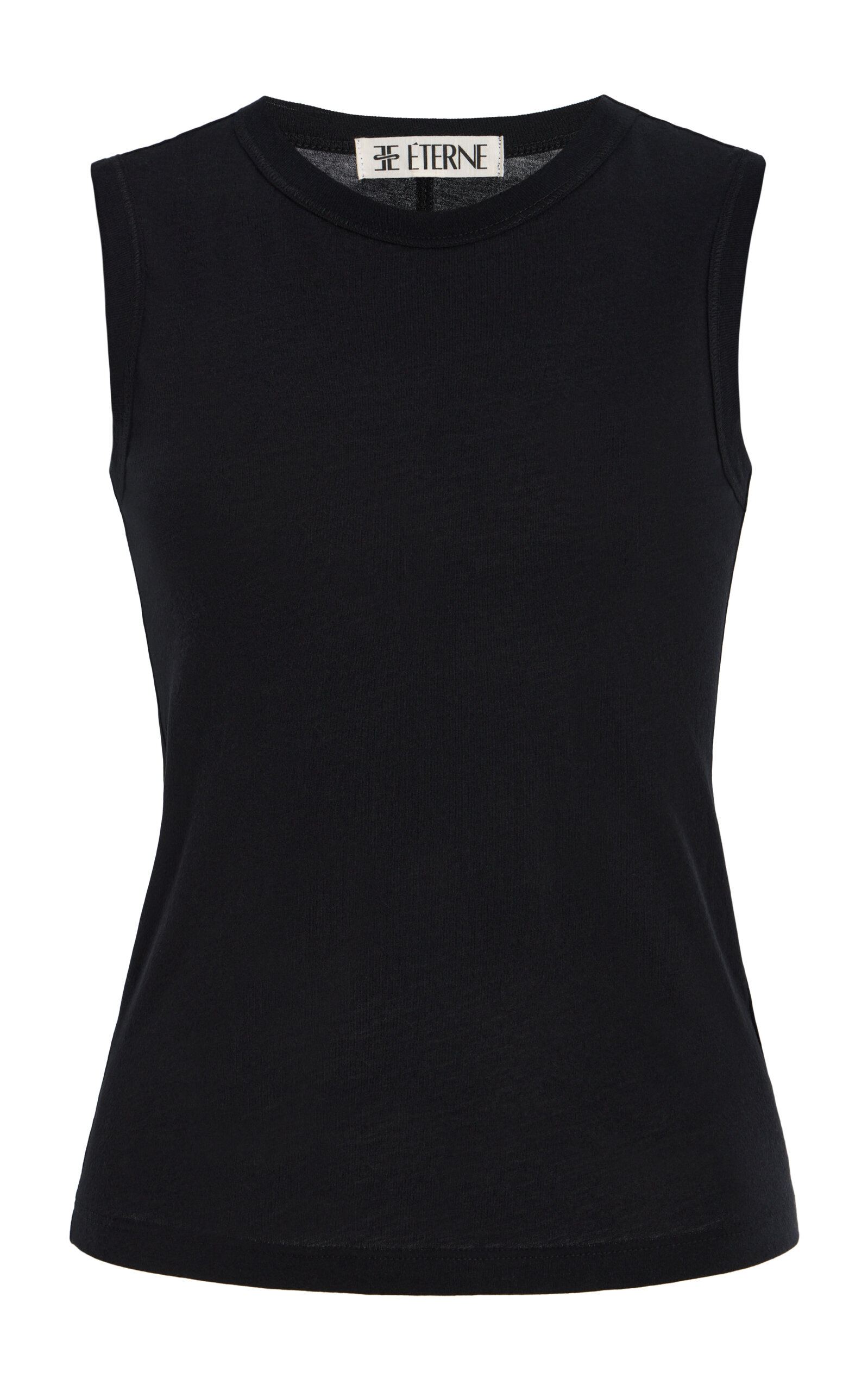 Éterne Éterne Fitted CottonModal Muscle Tank Top