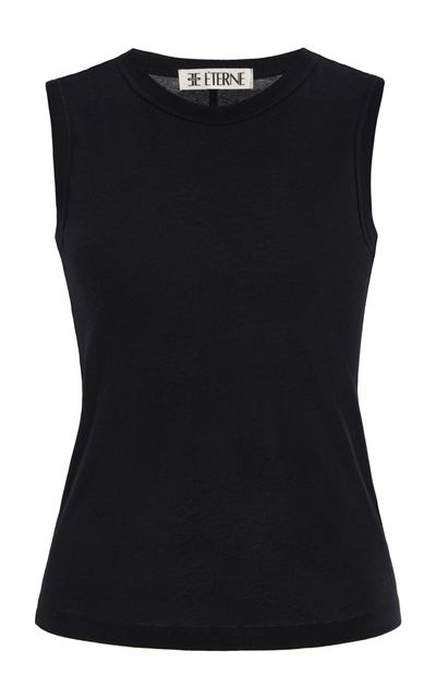 Éterne Éterne Fitted CottonModal Muscle Tank Top
