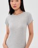 Éterne Éterne Fitted T-Shirt Heather Grey - 2