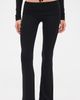 Éterne Éterne Fold Over Flare Pants Black - 2