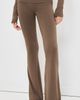 Éterne Éterne Fold Over Flare Pants Mushroom - 2