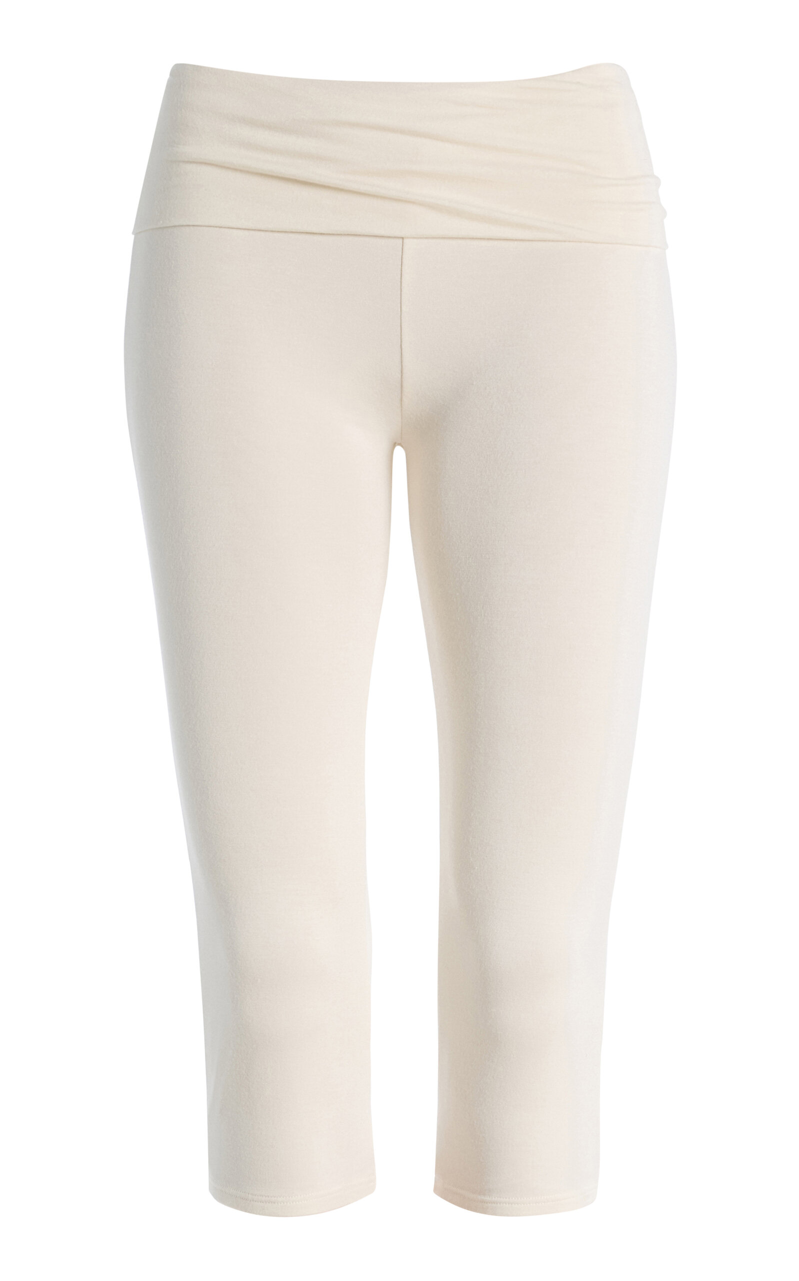 Éterne Éterne Foldover Jersey Capri Leggings