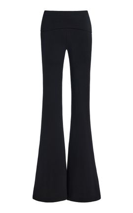 Éterne Éterne Foldover Jersey Flared Pants