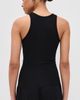 Éterne Éterne High Neck Fitted Tank Black - 3