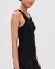 Éterne Éterne High Neck Fitted Tank Black - 4