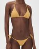 Éterne Éterne Isla String Bikini Top Saffron - 5