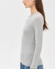 Éterne Éterne Long Sleeve Fitted Top Heather Grey - 4
