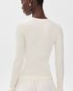 Éterne Éterne Long Sleeve Henley Top Cream - 3