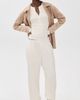 Éterne Éterne Long Sleeve Henley Top Cream - 5