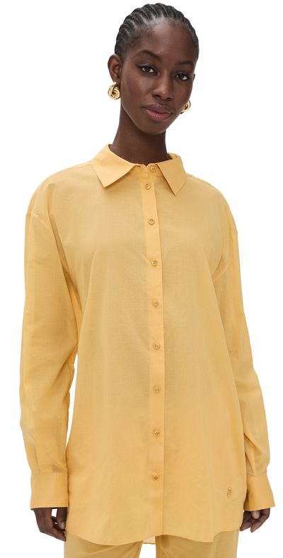 Éterne Éterne Lucien Button Down Shirt Saffron