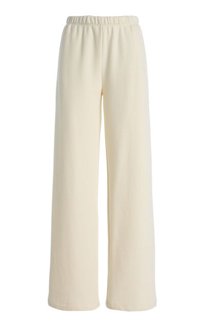 Éterne Éterne Oversized CottonModal WideLeg Sweatpants White S