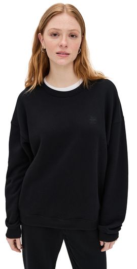 Éterne Éterne Oversized Crewneck Sweatshirt Black