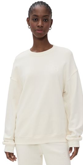 Éterne Éterne Oversized Crewneck Sweatshirt Cream