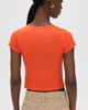 Éterne Éterne Short Sleeve Baby Tee Papaya - 3