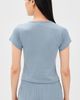 Éterne Éterne Short Sleeve Baby Tee Slate - 3