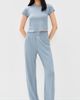 Éterne Éterne Short Sleeve Baby Tee Slate - 5
