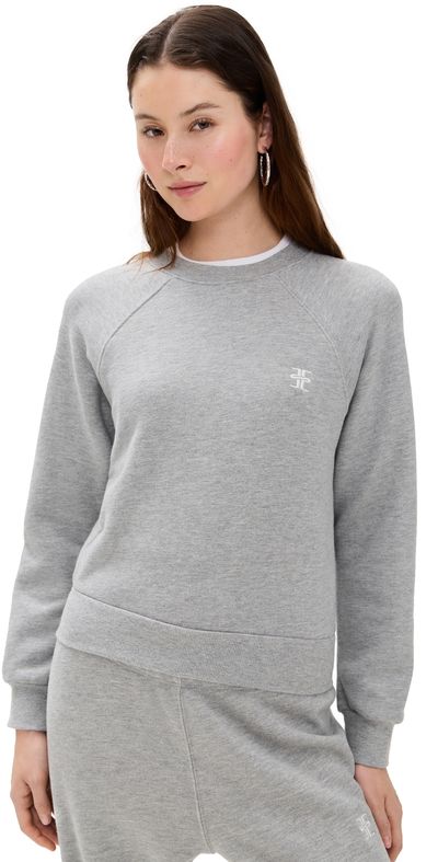 Éterne Éterne Shrunken Raglan Sweatshirt Heather Grey