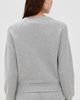 Éterne Éterne Shrunken Raglan Sweatshirt Heather Grey - 3
