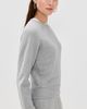 Éterne Éterne Shrunken Raglan Sweatshirt Heather Grey - 4