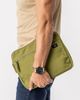 Terra Thread Terra Thread 13" Organic Cotton Canvas Laptop Sleeve in Olive at Urban Outfitters - 5