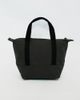 Terra Thread Terra Thread Mini Canvas Tote Bag in Charcoal Grey, Women's at Urban Outfitters - 3