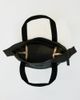 Terra Thread Terra Thread Mini Canvas Tote Bag in Charcoal Grey, Women's at Urban Outfitters - 4