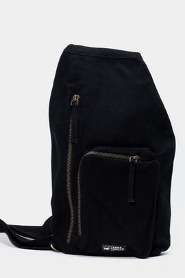 Terra Thread Terra Thread Organic Cotton Canvas Sling Bag in Black at Urban Outfitters
