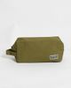 Terra Thread Terra Thread Organic Cotton Canvas Toiletry Bag in Olive at Urban Outfitters - 1