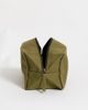 Terra Thread Terra Thread Organic Cotton Canvas Toiletry Bag in Olive at Urban Outfitters - 3