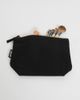 Terra Thread Terra Thread Organic Cotton Canvas Zippered Pouch in Black at Urban Outfitters - 3