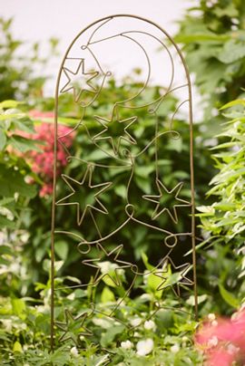 Terrain Antique Brass Astrological Trellis