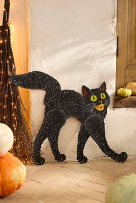 Terrain Articulated Scaredy Cat Wall Hanging