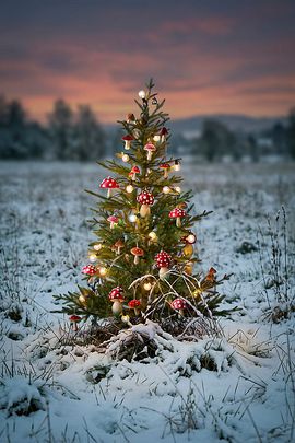 Terrain Artificial Norway Spruce Tree