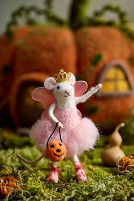 Terrain Ballerina Mouse Felt Critter