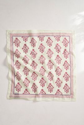 Terrain Block Print Bandana